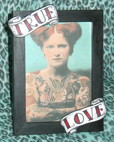 3 Dimensional True Love Picture Frame