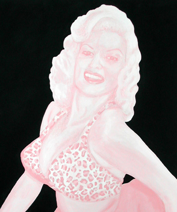 Jayne Mansfield in Pink