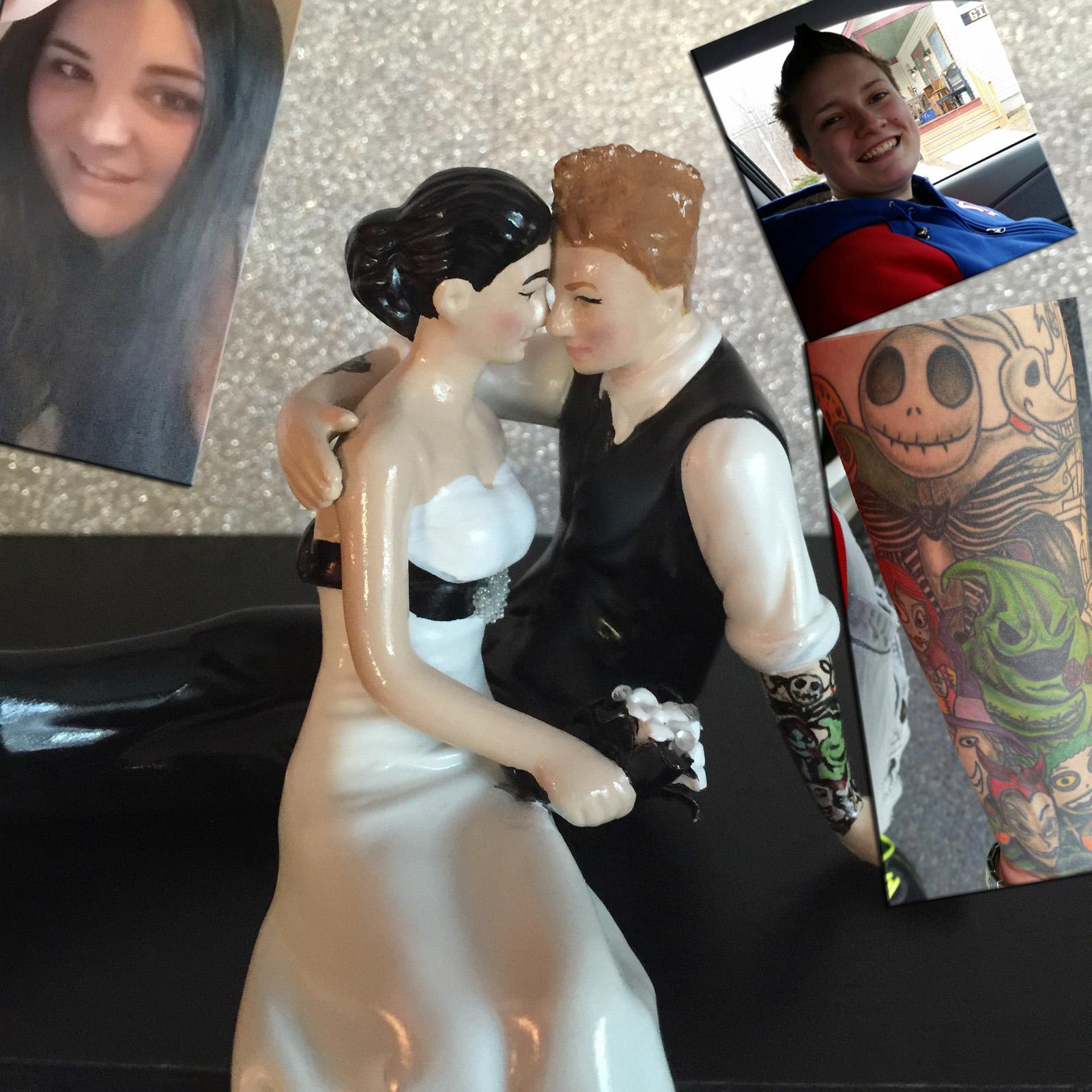 Same Sex Wedding Cake Topper