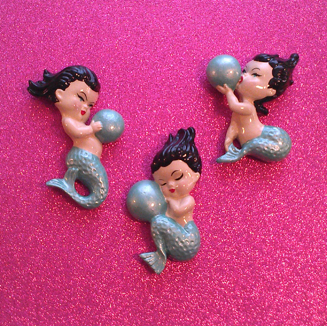 Set of Mermaid Babies