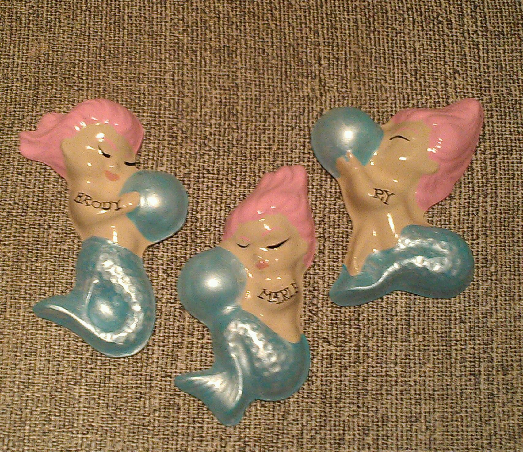 Set of Mermaid Babies