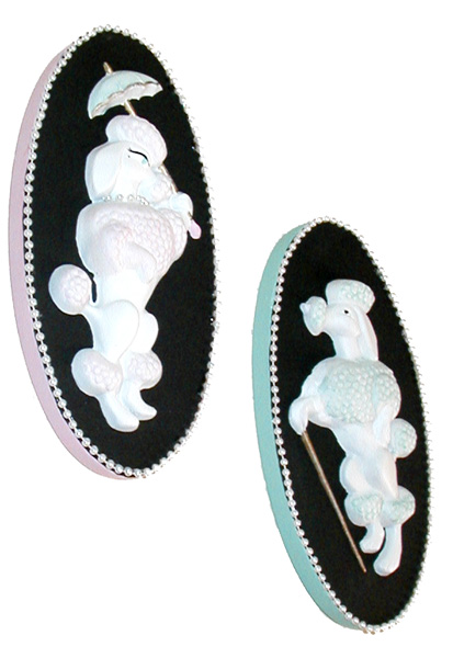 ReVamped Poodle Plaques