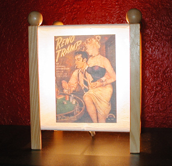 Pulp Fiction Box Lamp