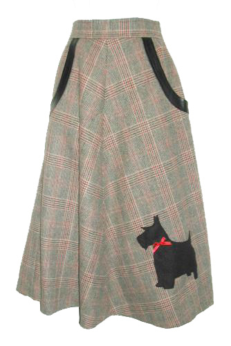 Scotty Dog Skirt
