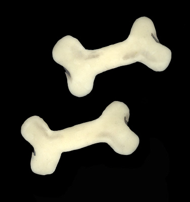 Glowing Bone Hair Clips
